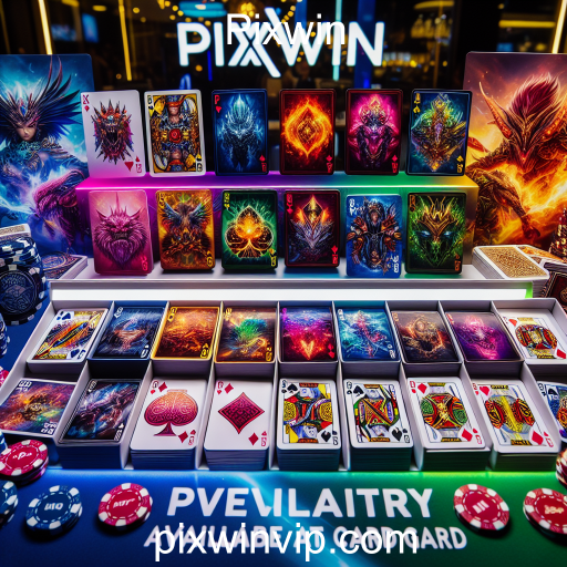 Descubra o Mundo dos Jogos de Cartas no Pixwin