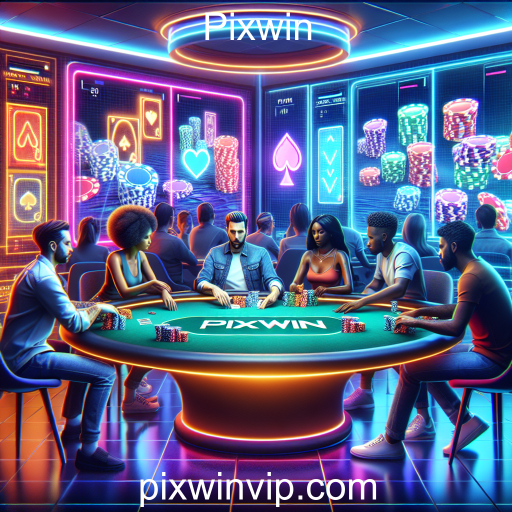 Descubra a Emoção do Poker Online no Pixwin
